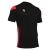 Polis Shirt BLK/RED XS Teknisk spillerdrakt - Unisex 