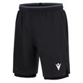 Matias II Icon shorts BLK XL Teknisk kamp og treningsshorts - Unisex